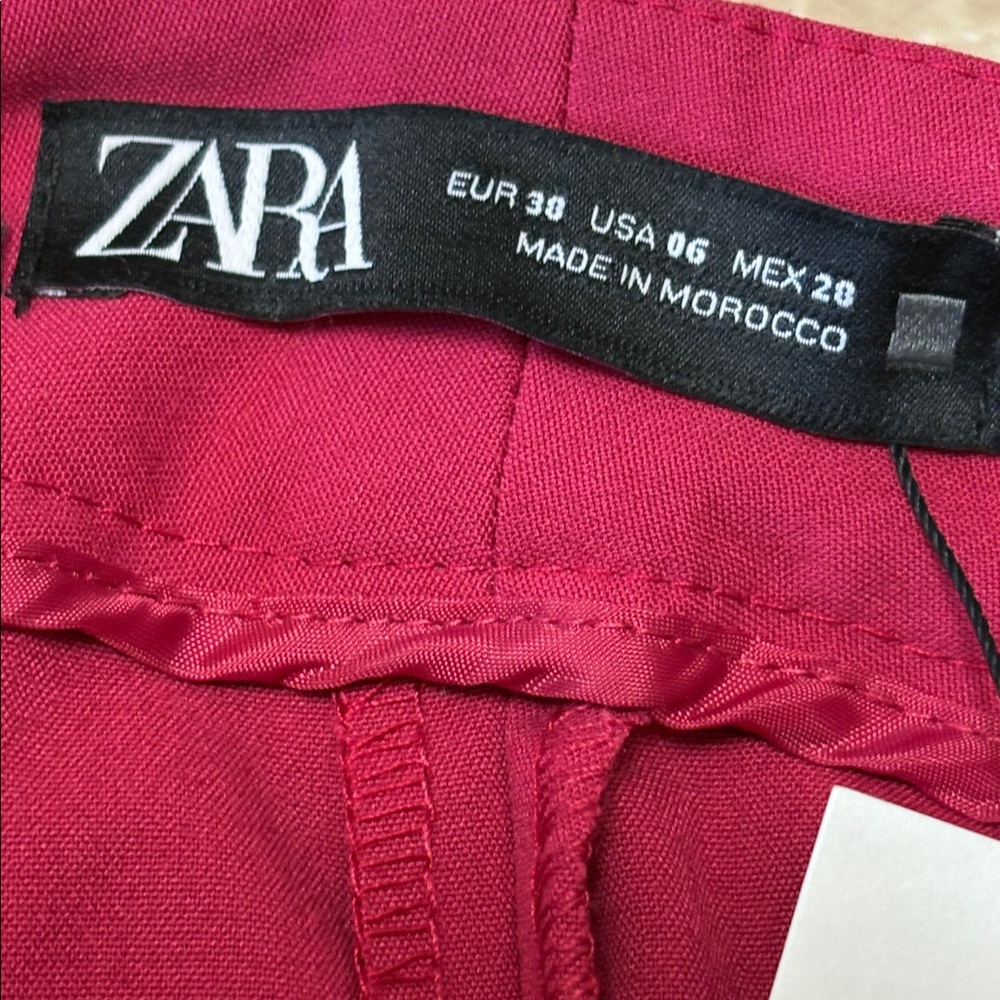 Zara Fuchsia Trousers-NWT - Picture 6 of 14